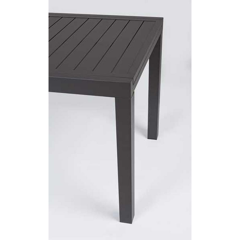 mutoni Gartentisch Hilde ausziehbar 140-210x77 LD34 anthrazit  