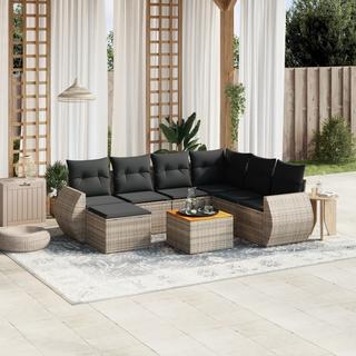 VidaXL Garten sofagarnitur poly-rattan  