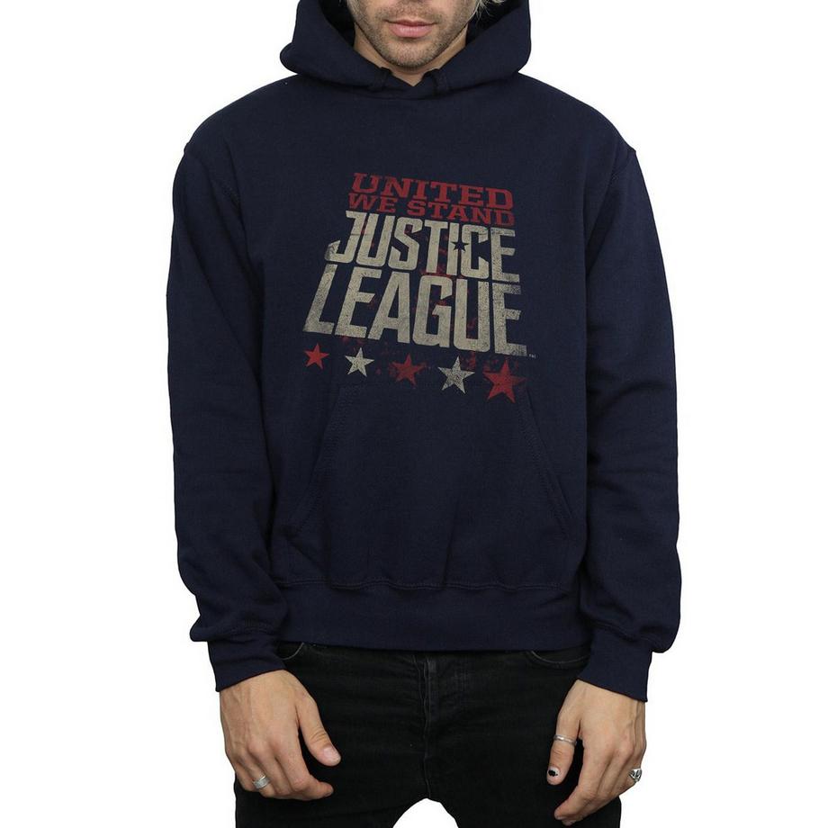 DC COMICS Justice League United We Stand Felpa con cappuccio  
