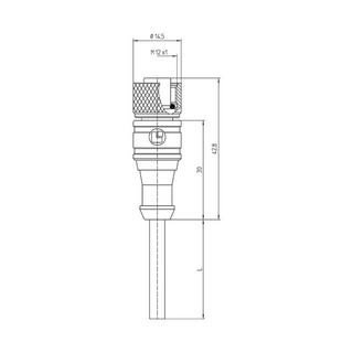 Lutronic  Anschlussleitung M12 Serie 1200 