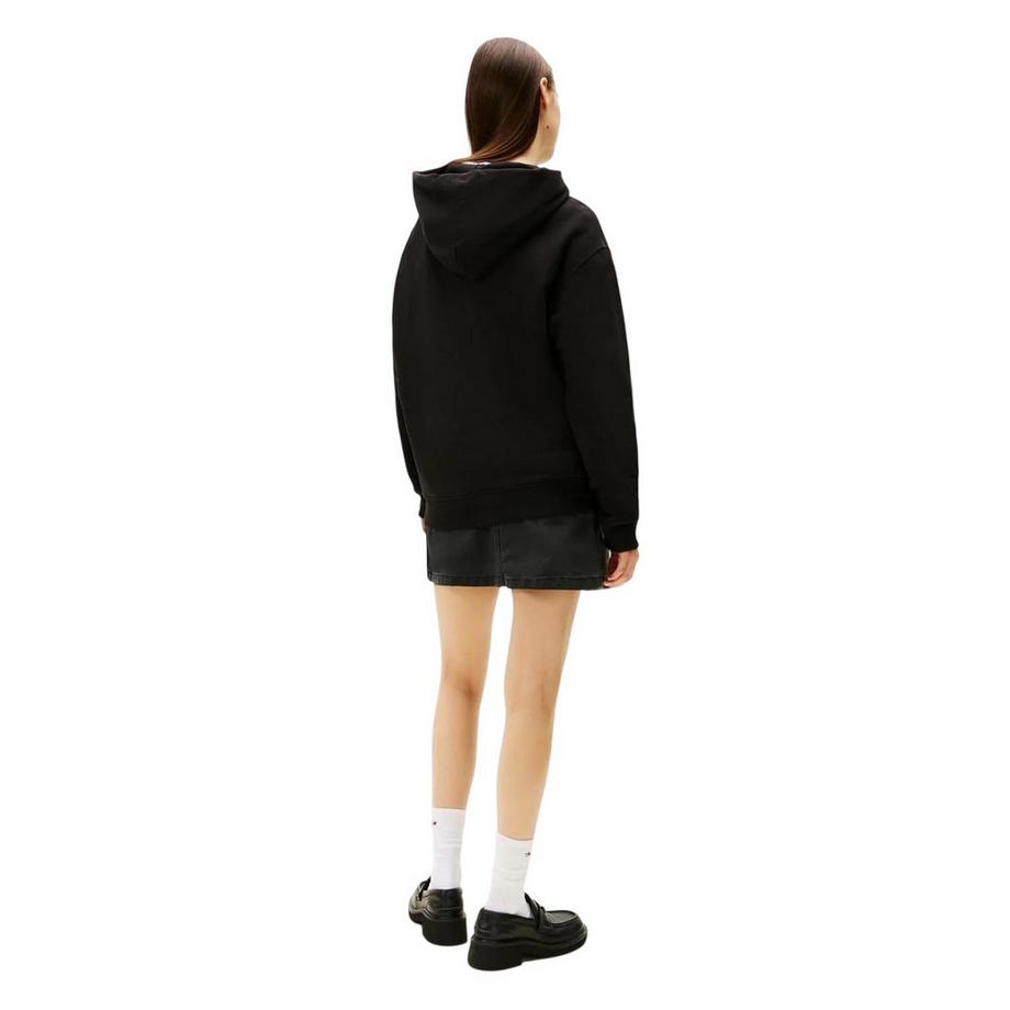 TOMMY JEANS Felpa Con Cappuccio Regolare Cotone  