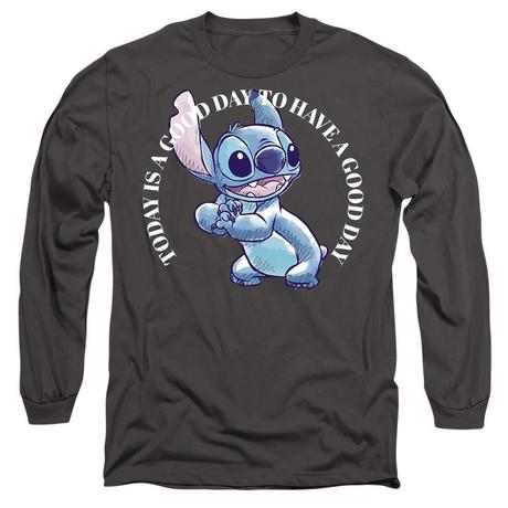 Lilo & Stitch Good Day T-Shirt Maniche Lunghe  