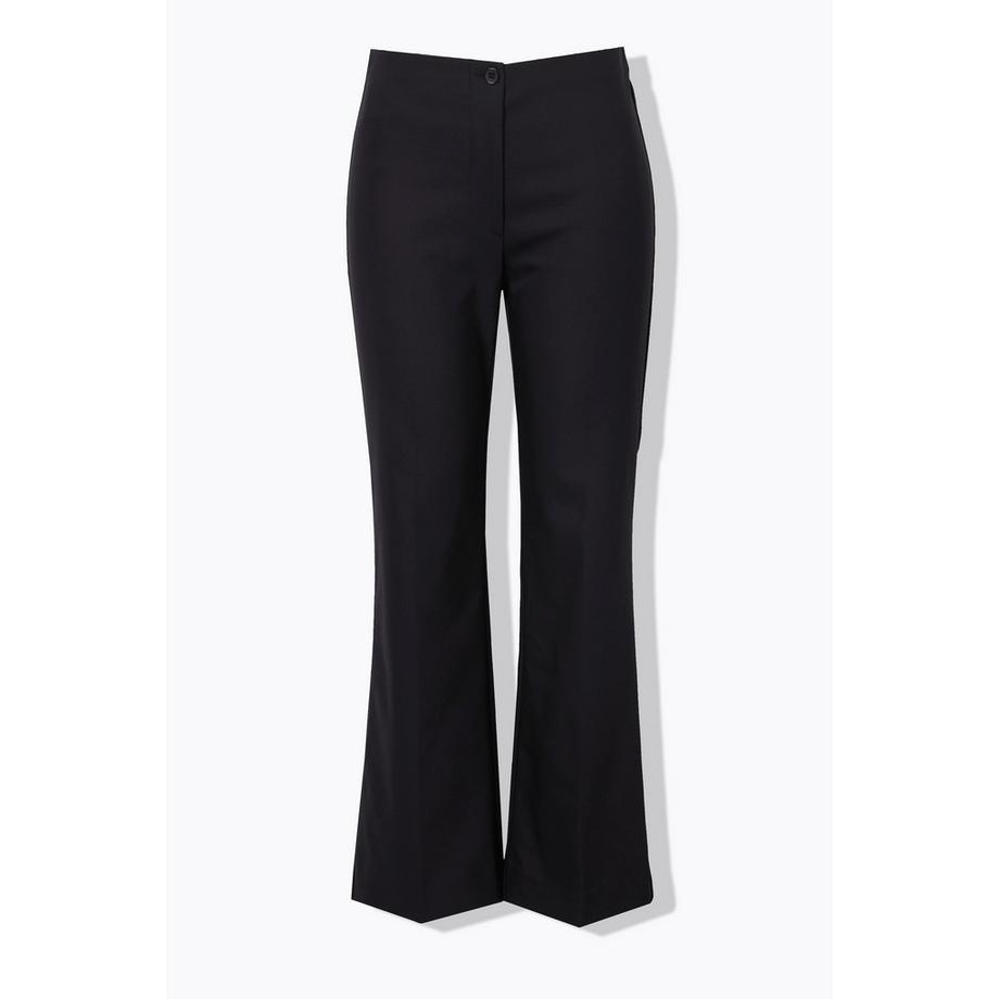 Ulla Popken Rose Gamba Dritta Vita Comoda Stretch Pantaloni  