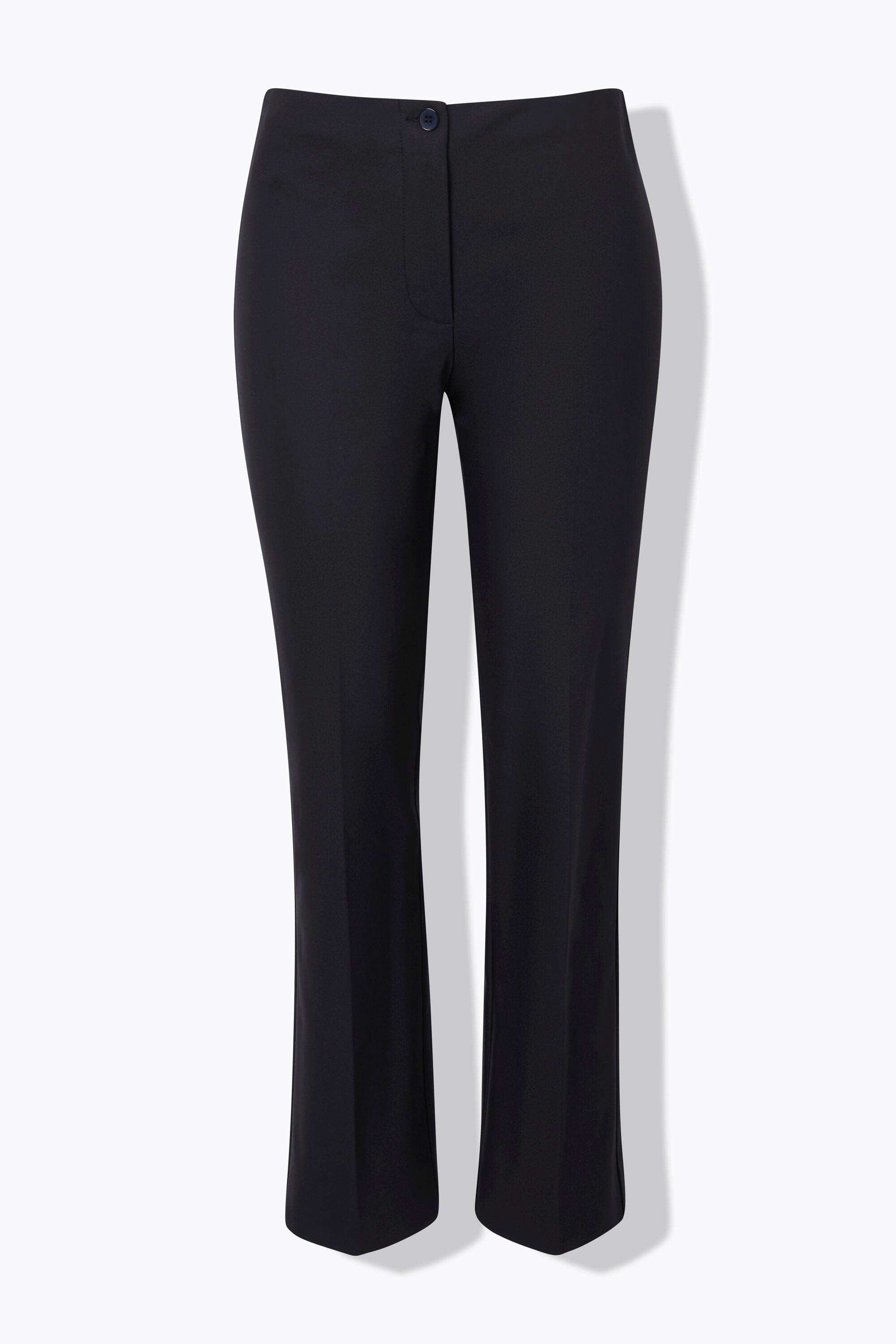 Ulla Popken Rose Jambe Droite Ceinture Confort Stretch Pantalon  