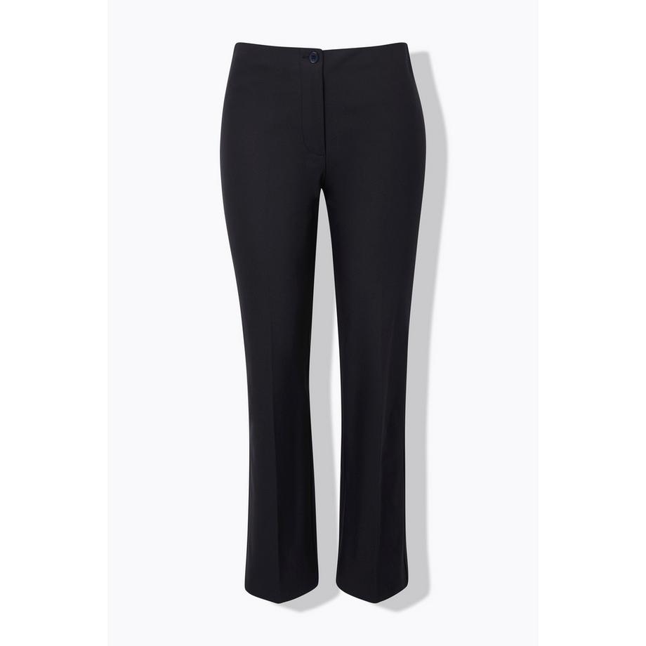 Ulla Popken Rose Gamba Dritta Vita Comoda Stretch Pantaloni  