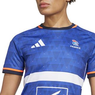 adidas  offiziees heimtrikot der damen von france 2024/25 