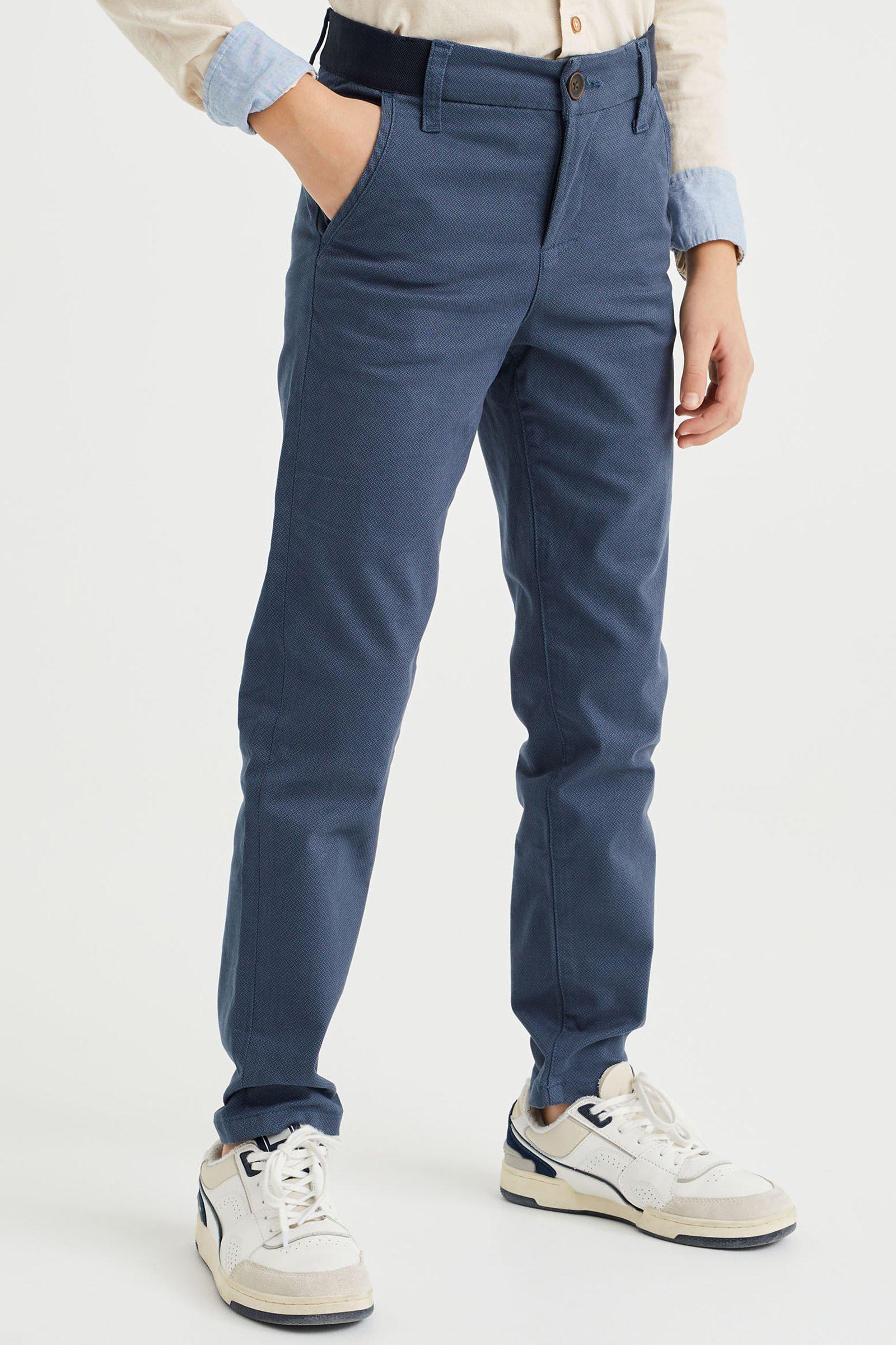 WE Fashion  Gemusterte Jungen-Chino 