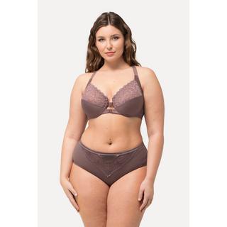 Ulla Popken  Soutien-gorge à armatures, dentelle et double fermeture - bonnet C-D 