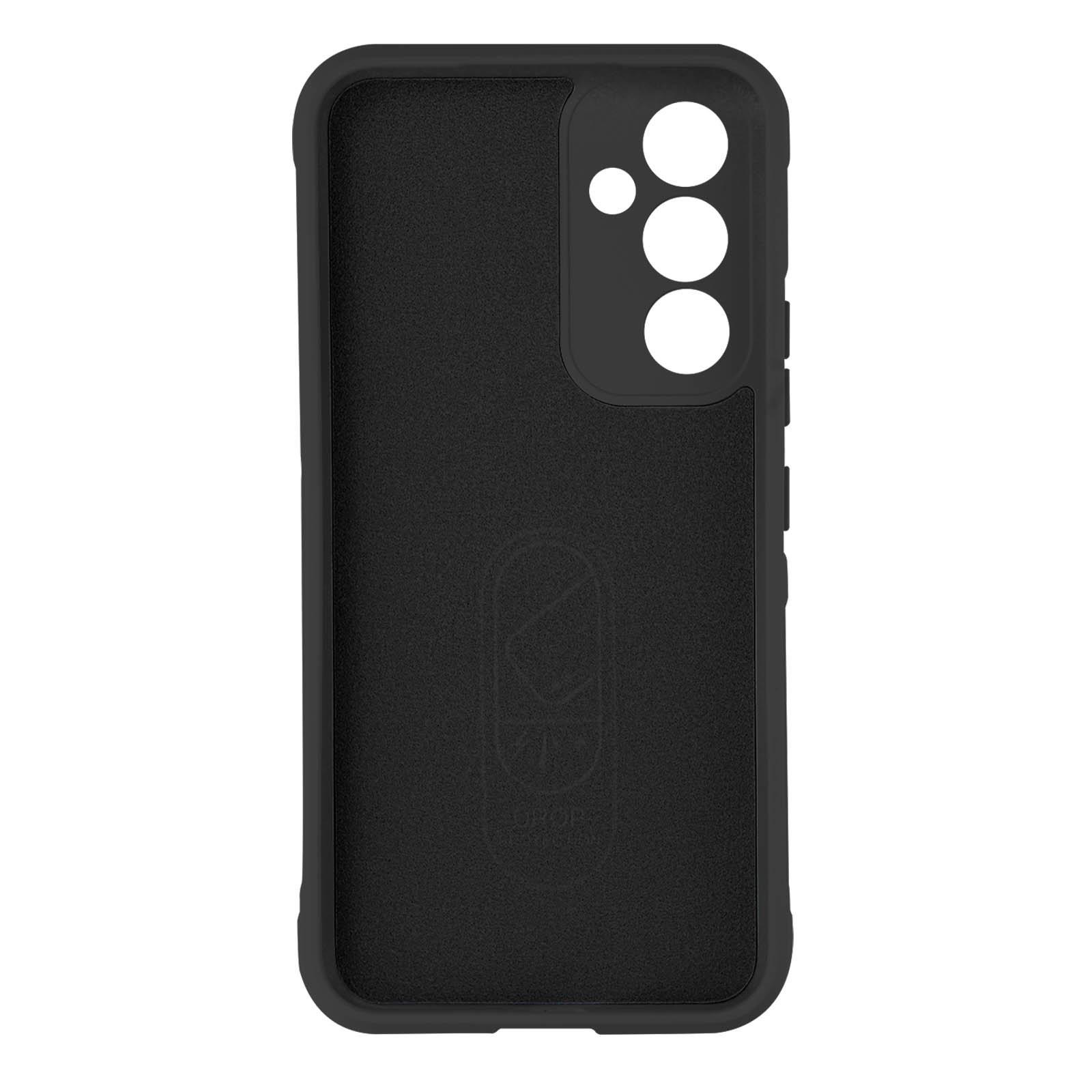 Avizar  Coque Galaxy A54 5G Silicone Souple Noir 