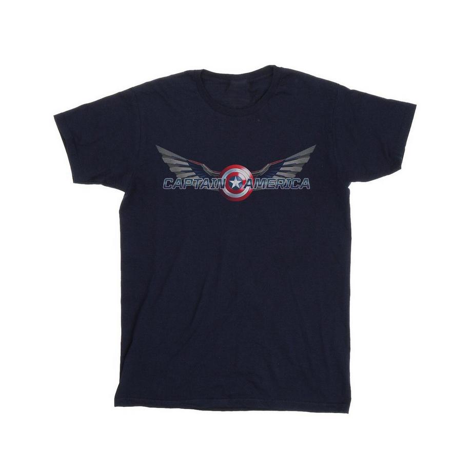 MARVEL Captain America Wings Grafikdruck T-Shirt  