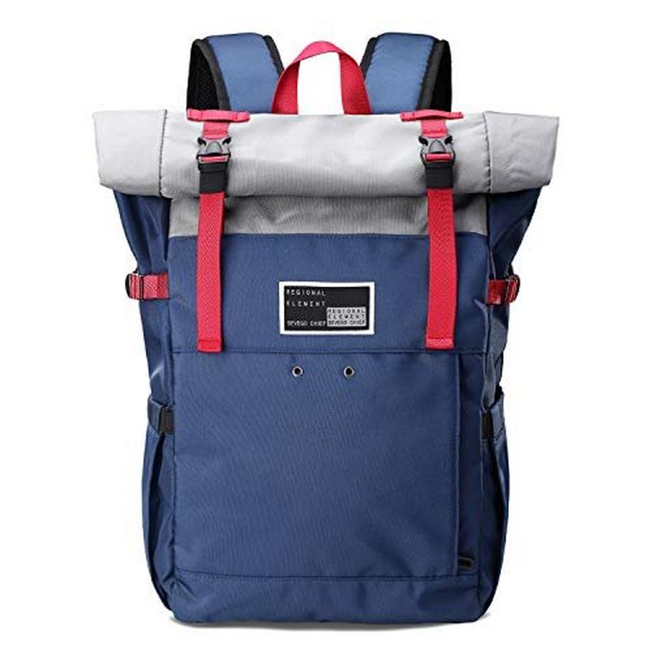 Laptop-Rucksack, stylischer Freizeitrucksack, wasserdichter Wanderrucksack, 15,6 Zoll