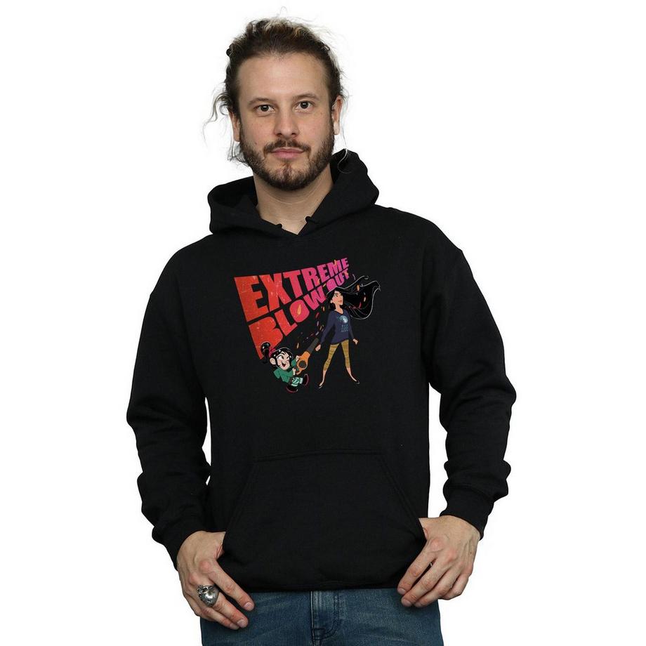 Disney Wreck It Ralph Felpa con cappuccio  