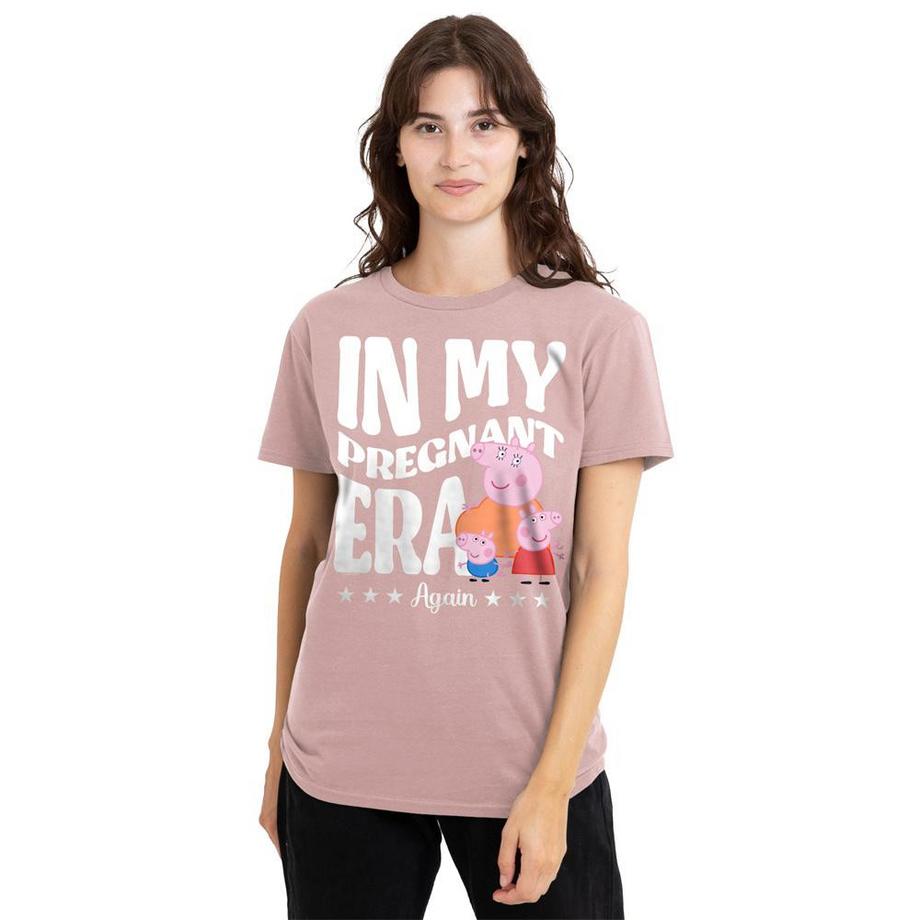 Peppa Pig Pregnant Era Again T-Shirt  