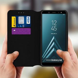 Avizar  Custodia Classic Galaxy A6 Nera 