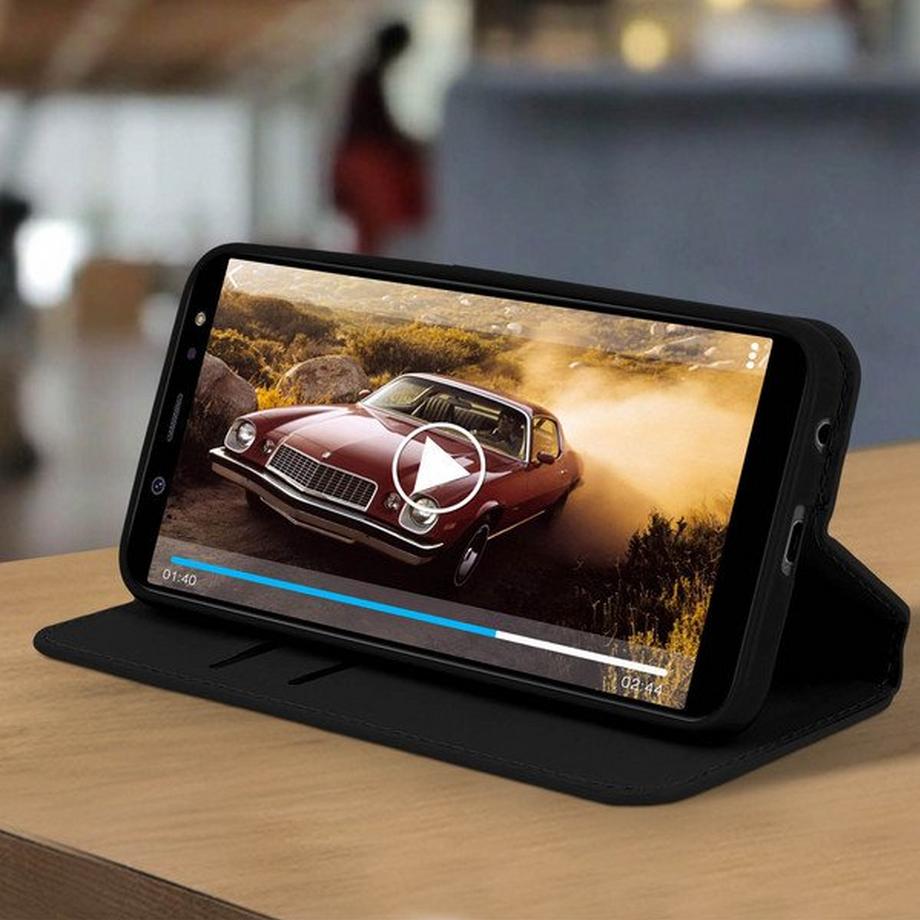 Avizar  Classic Cover Samsung Galaxy A6 Schwarz 