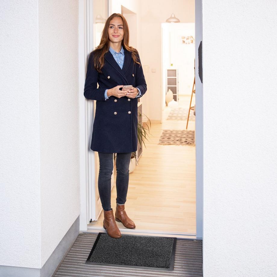 B2X Tappetino raccogli-sporco grigio  