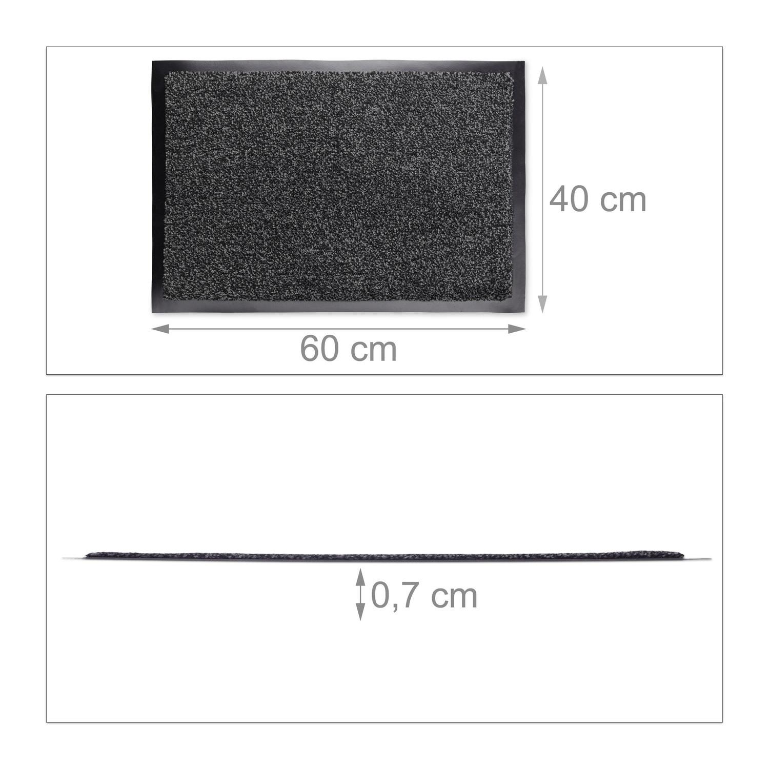 B2X Tappetino raccogli-sporco grigio  