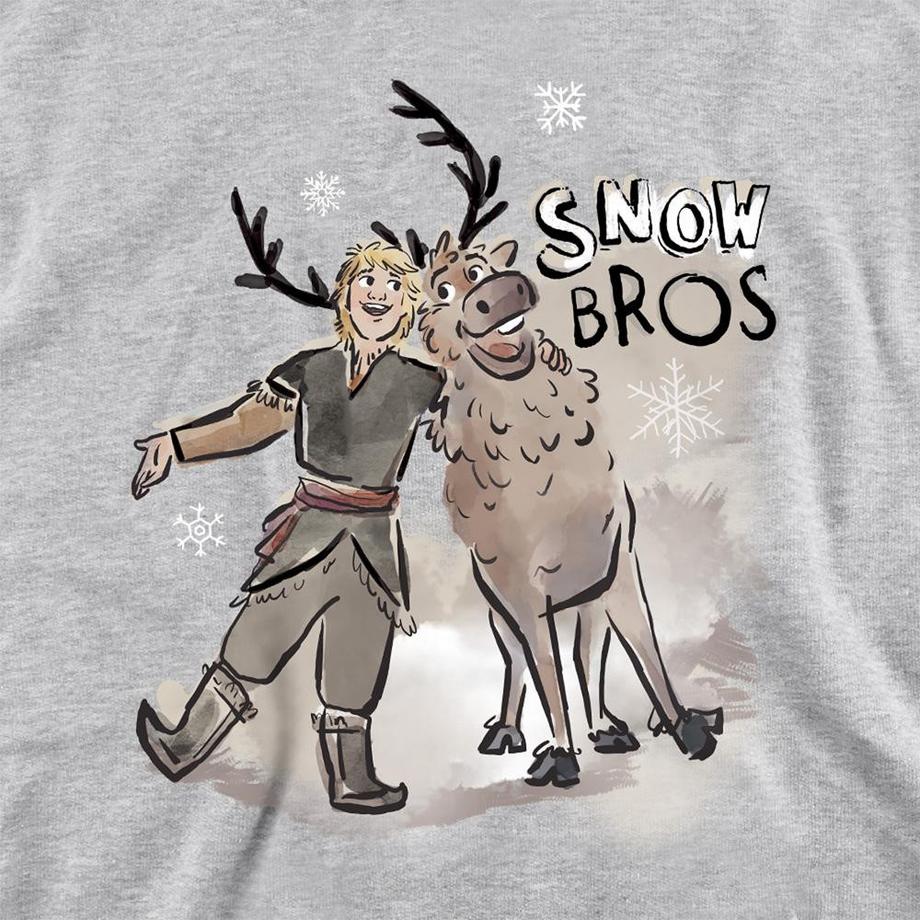 FROZEN  Sweat À Capuche Motif Sven Et Kristoff Snow Bros 