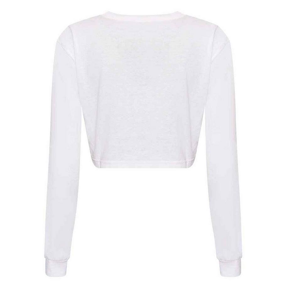 AWDis Langärmliges Kurz Geschnittenes Meliertes T-Shirt  