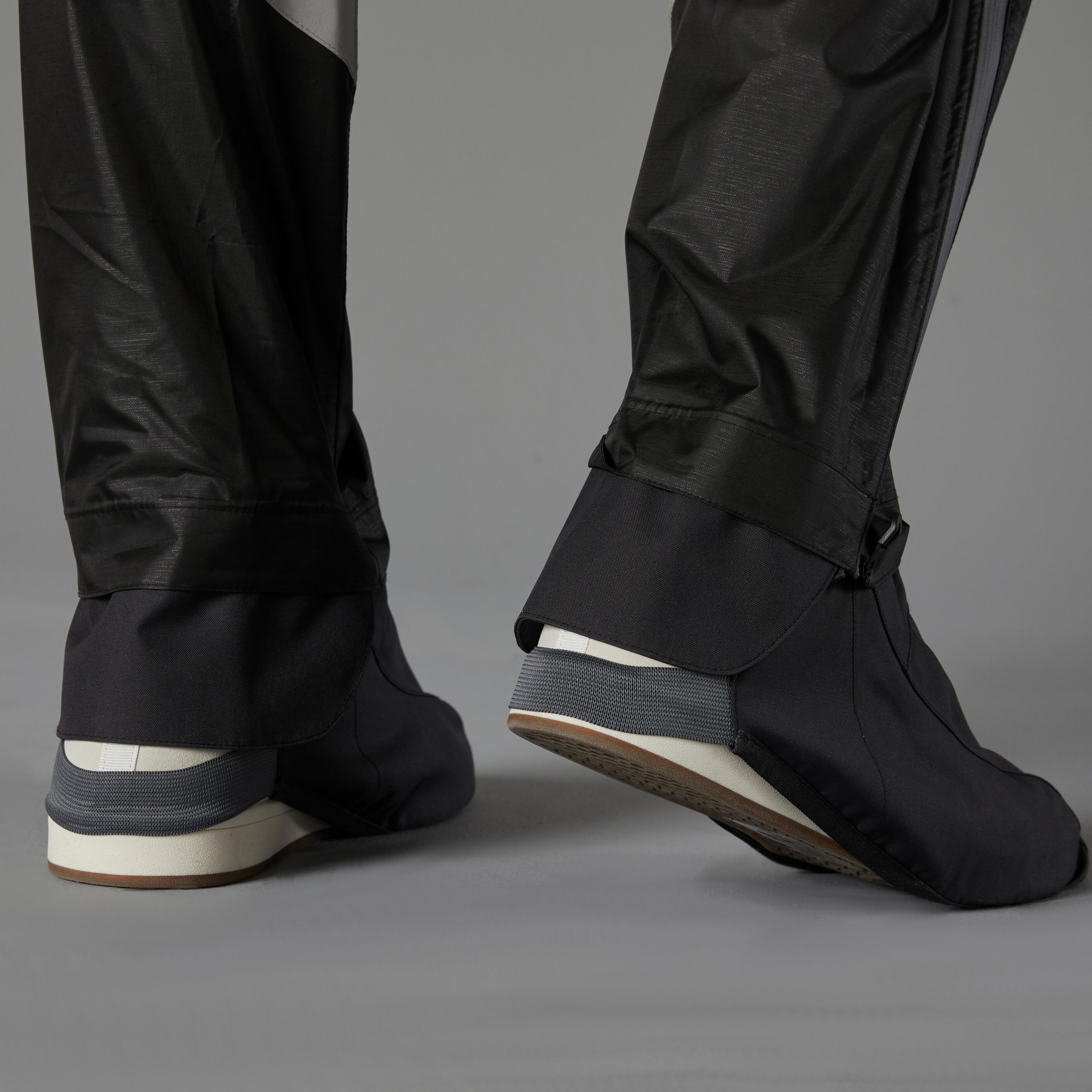 BTWIN  Pantalon de pluie vélo City avec couvre-chaussures intégrés 