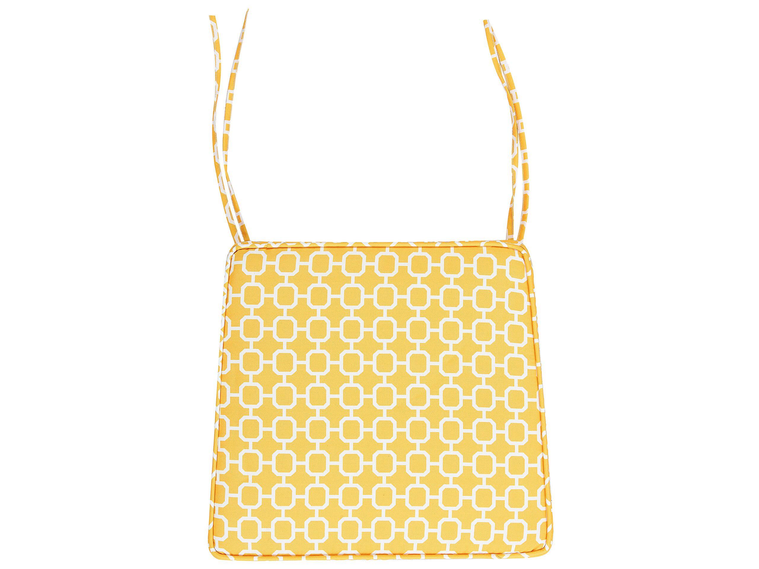 Beliani Set di 2 cuscini per sedie en Poliestere Boho TERNI  