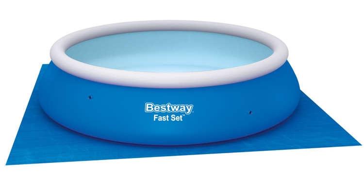 Bestway  Tappetino per piscina 396x396 cm - BESTWAY 58002 