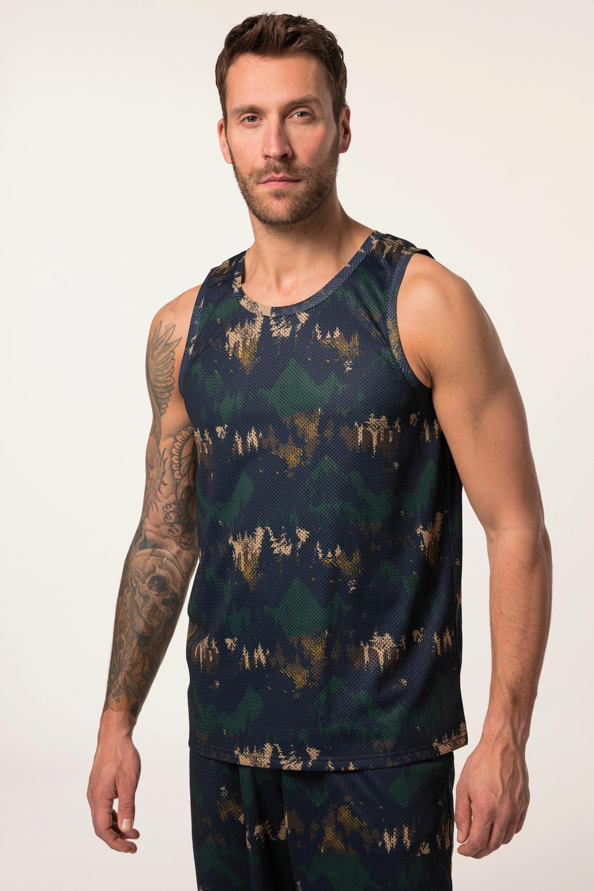 JP1880 Fitness Mesh QuickDry Tanktop Camouflage  