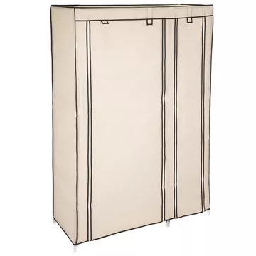 Stoffschrank 6 Fächer 107x175x45cm