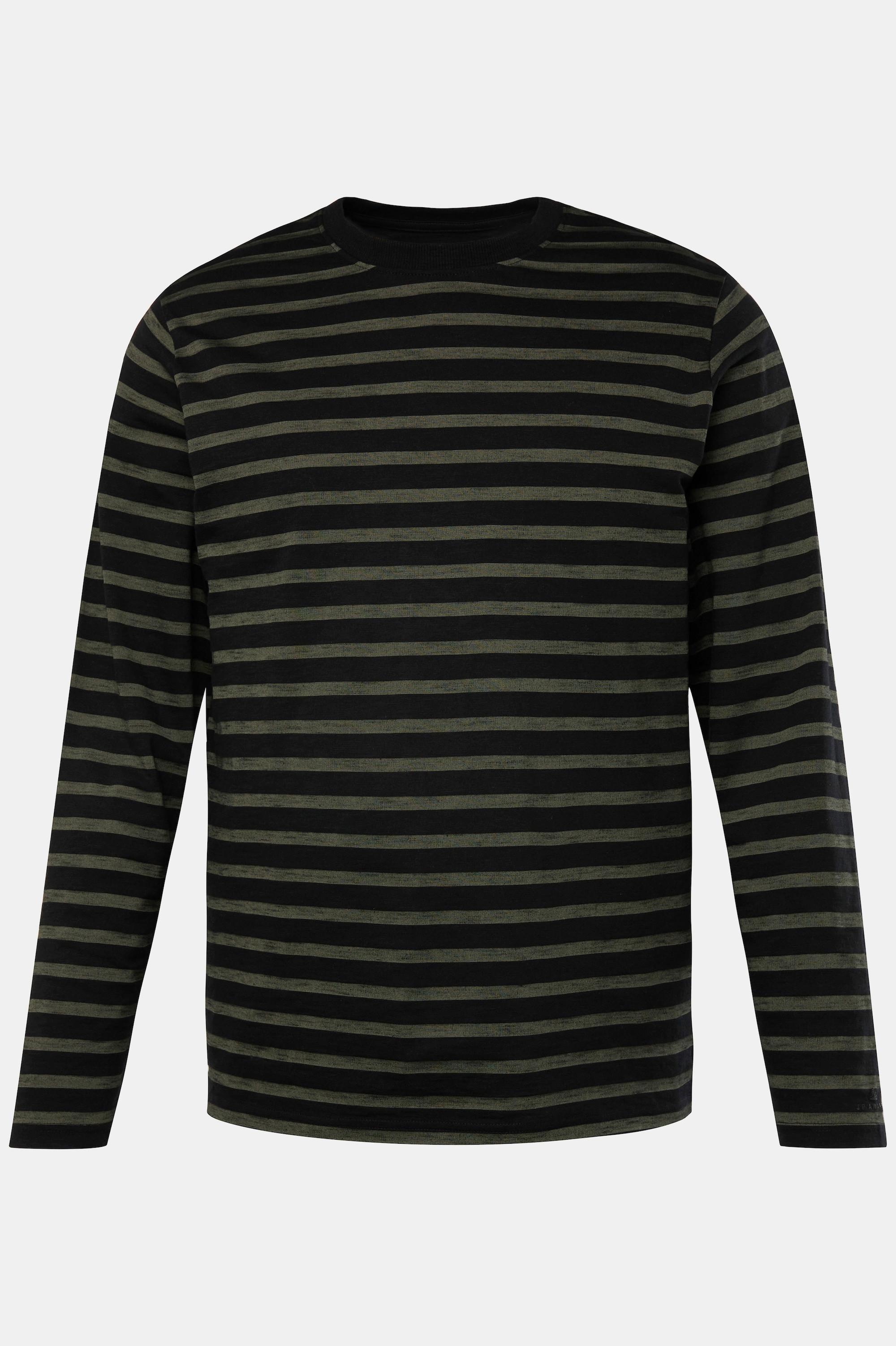 JP1880 AWARE T-shirt Manches Longues Rayures Coton Bio  