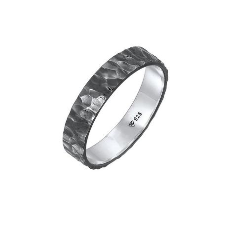 Kuzzoi  Bague Herren Bandring Freundschaftsring 925 Silber 