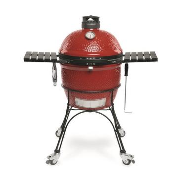 Kamado Joe Classic II Red mit Rollwagen