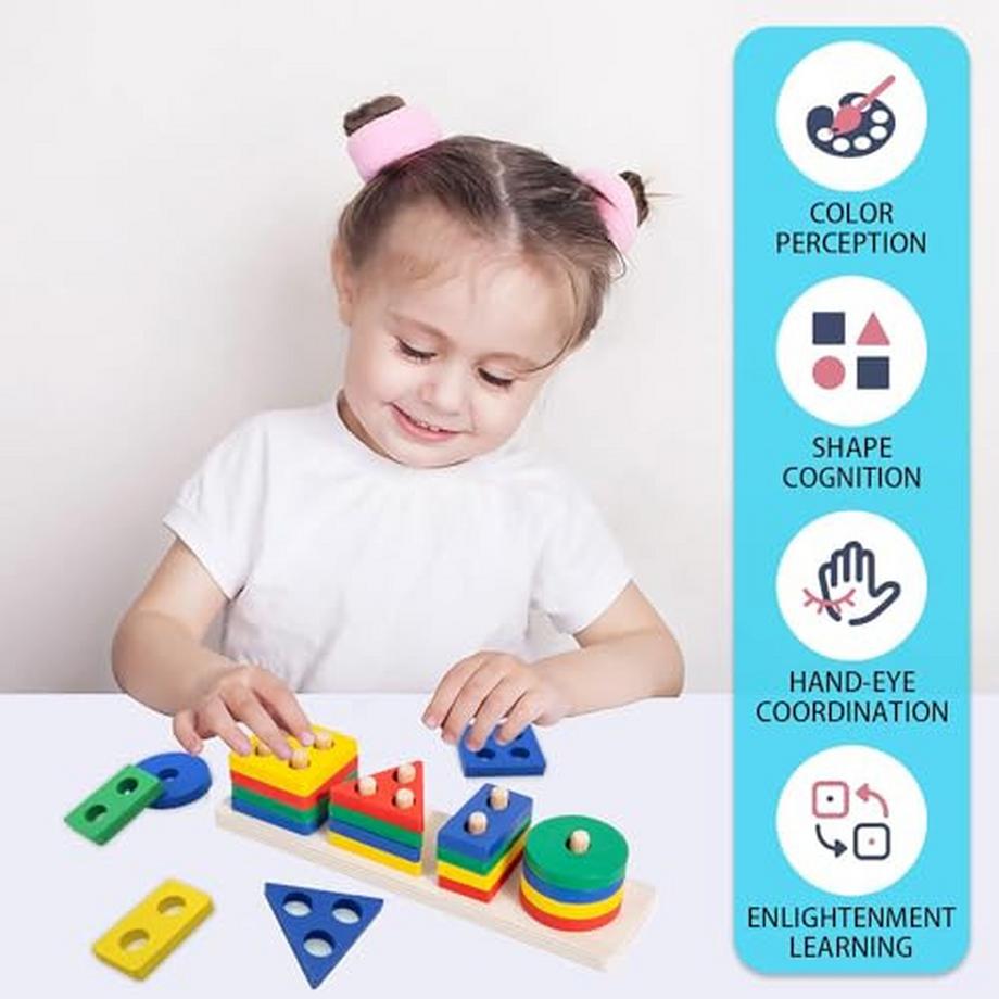 Activity-board  Jeu de société,Jeu de tri en bois 