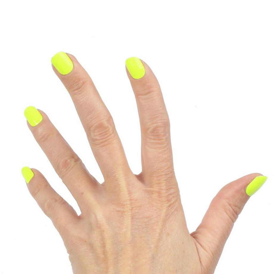LAUED  vegane Nagelfolien solid neon Funky Neon 
