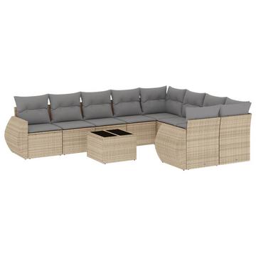 Garten sofagarnitur poly-rattan