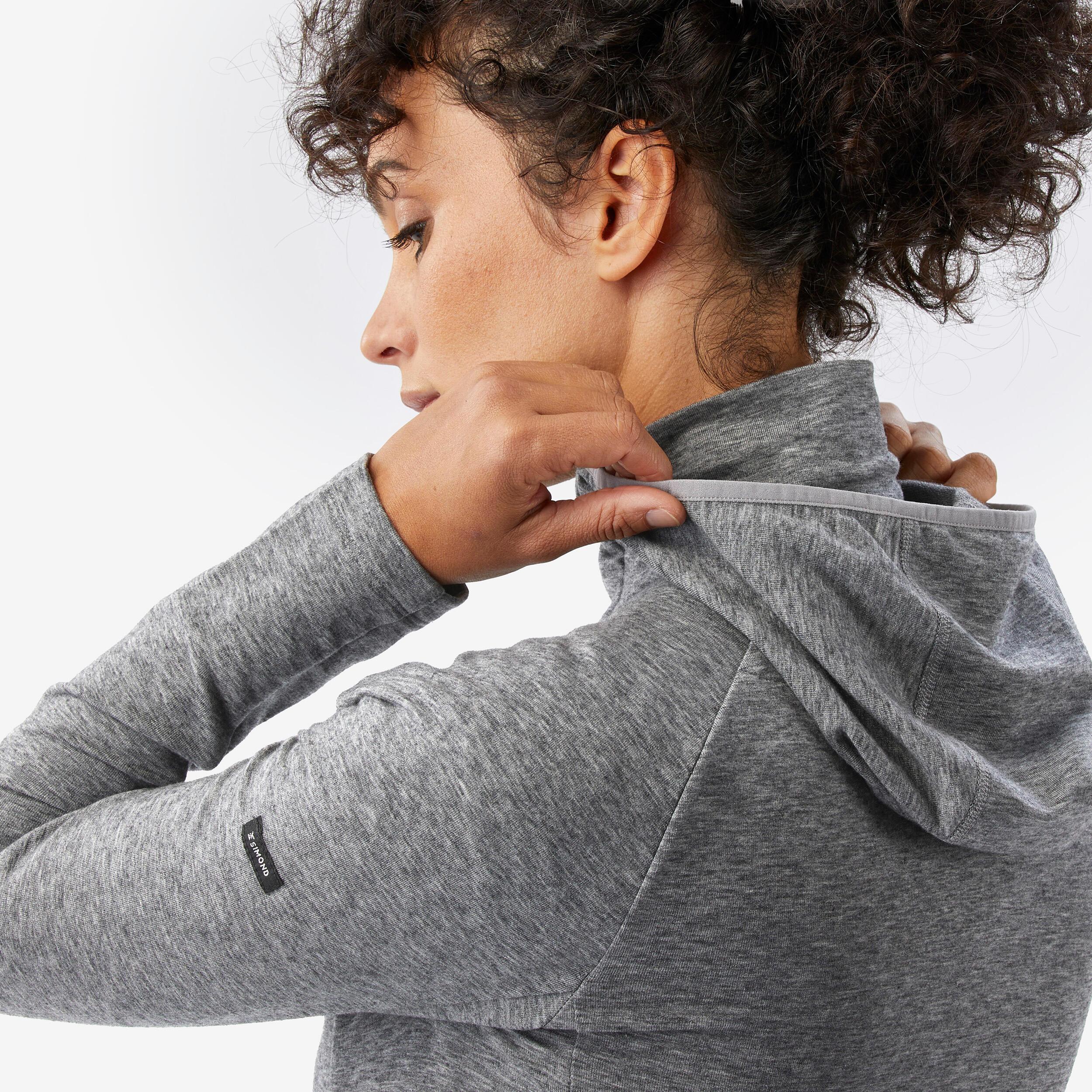 SIMOND Sottogiacca donna con cappuccio merino  