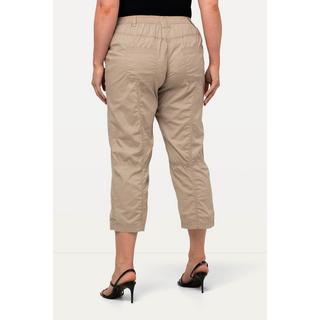 Ulla Popken Pantalon cargo 7/8 avec attaches Taille confortable  