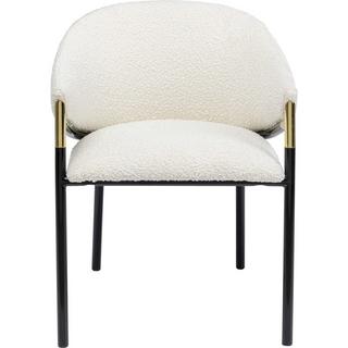 KARE Design Fauteuil Boulevard blanc  