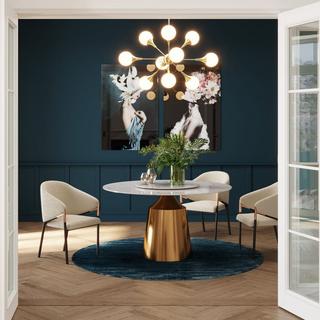 KARE Design Armlehnstuhl Boulevard weiss  