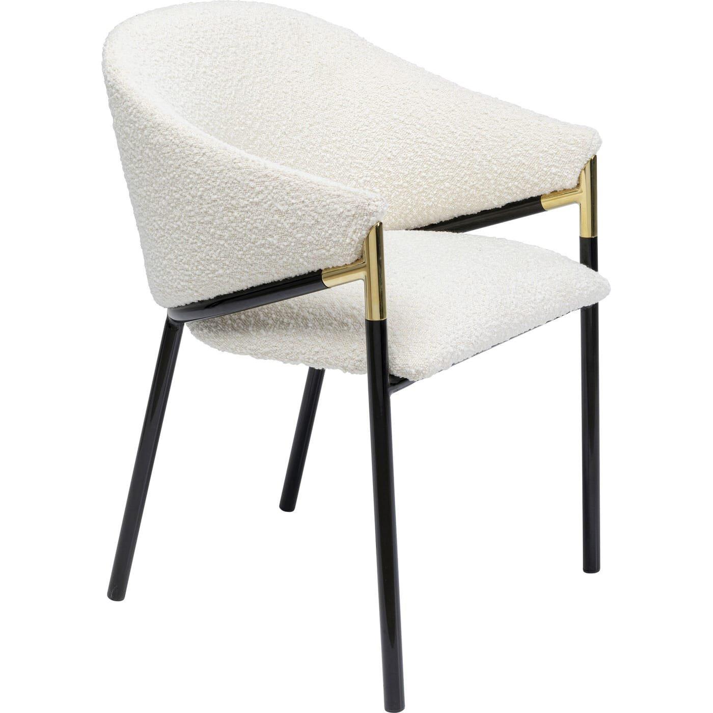 KARE Design Poltrona Boulevard bianca  