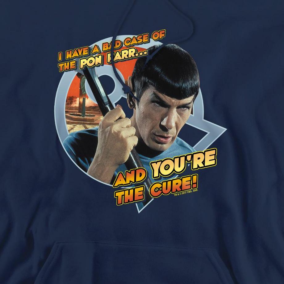 Star Trek Pon Farr Felpa con cappuccio  