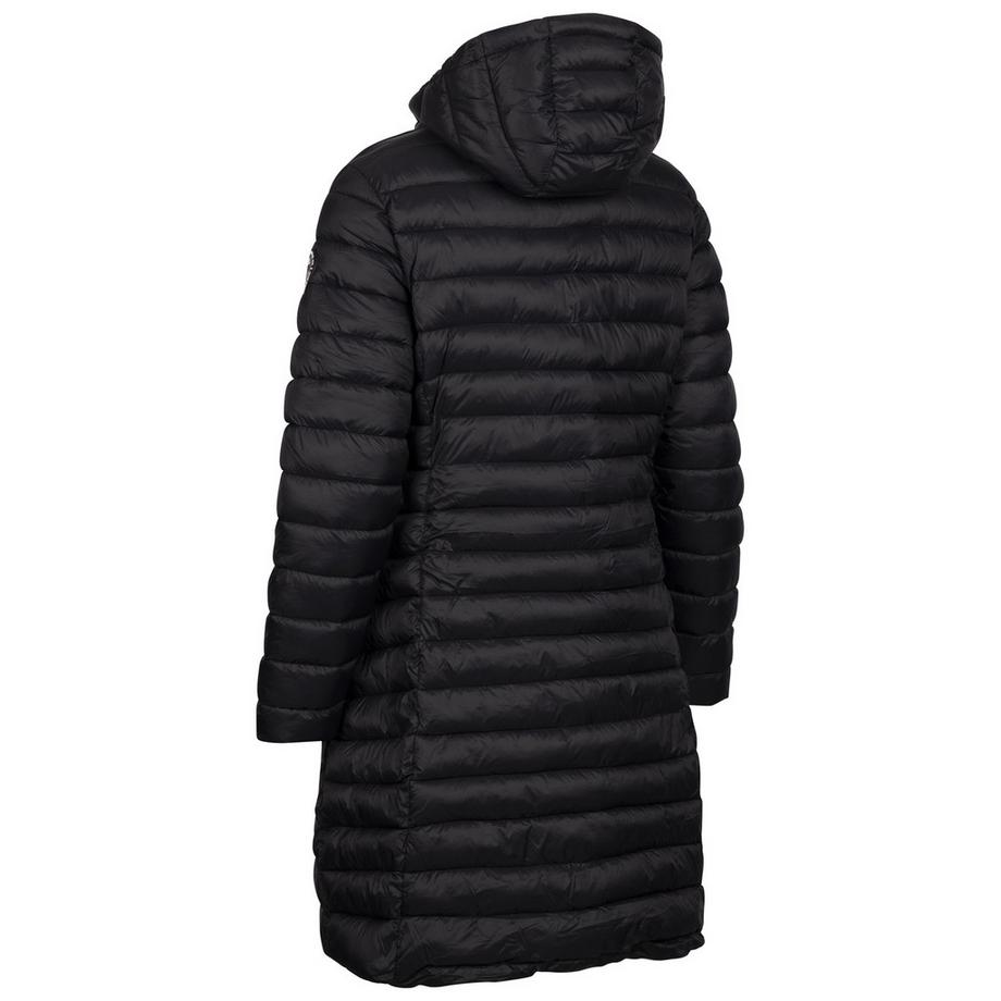 Trespass Veste Longue Matelassée Dorothea à Capuche  