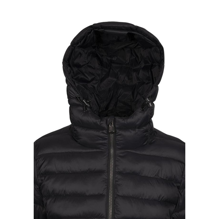Trespass Veste Longue Matelassée Dorothea à Capuche  