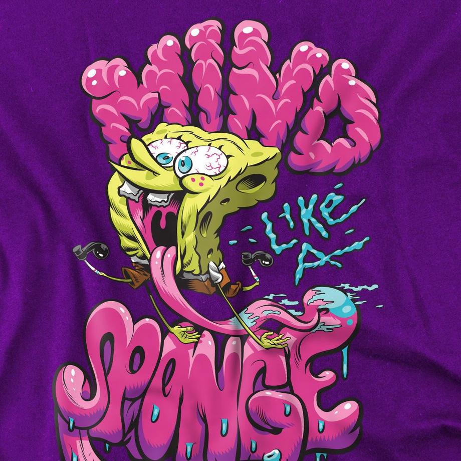 Nickelodeon  T-ShirtMind Like A Sponge 