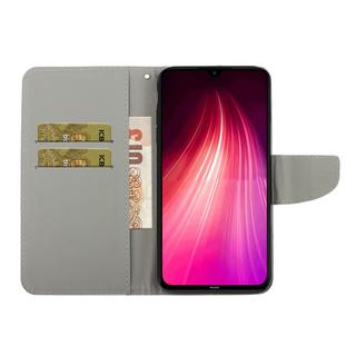 Cover-Discount  Xiaomi Redmi Note 8T - Cuir Coque Compartiment Pour Carte 