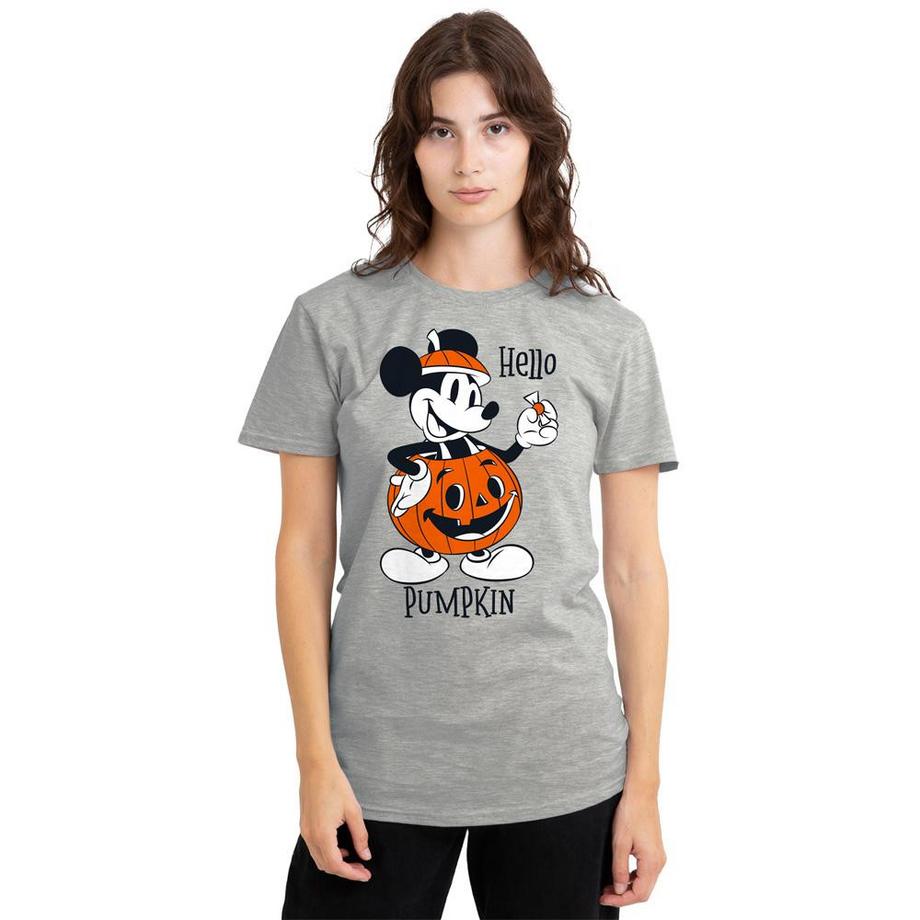 Disney Hello Pumpkin T-Shirt Chiné  
