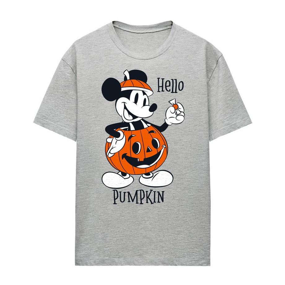 Tshirt motif Mickey Mouse HELLO PUMPKIN