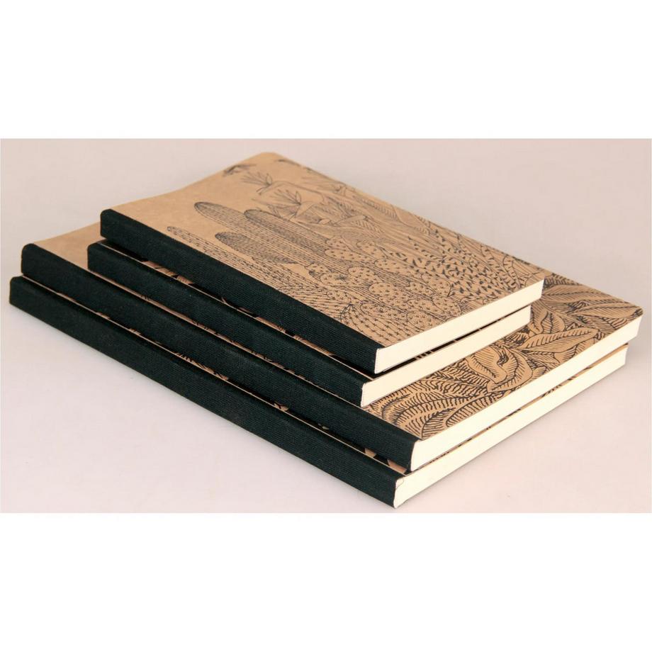 Clairefontaine Notizbuch flexiblem Einband x4  