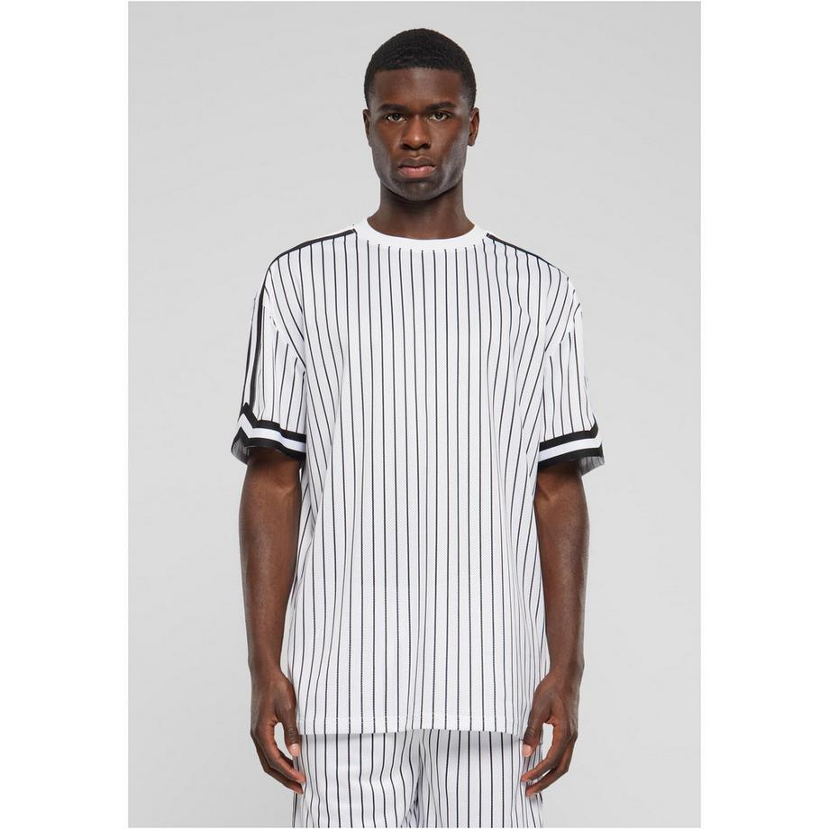 t-hirt overize in maglia a righe urban claic