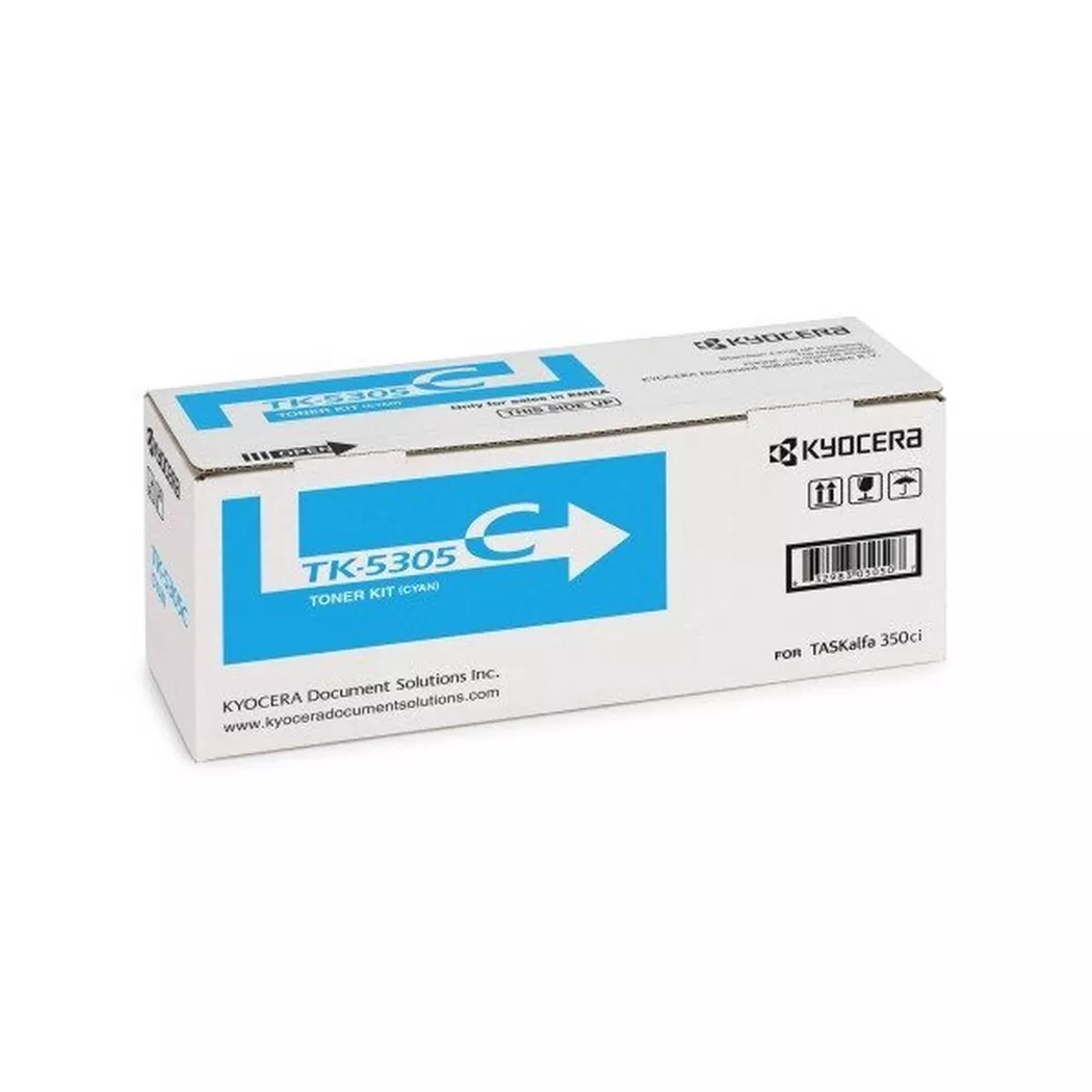KYOCERA – Toner-Modul cyan TK-5305C TASKalfa 350ci 6’000 Seiten, Schwarz, One Size
