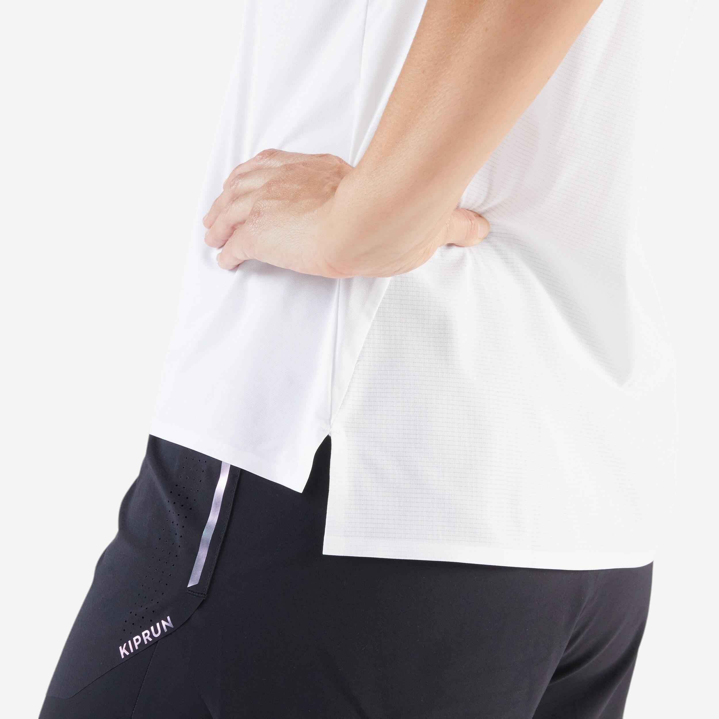 KIPRUN  T-shirt de course femme léger polyester 